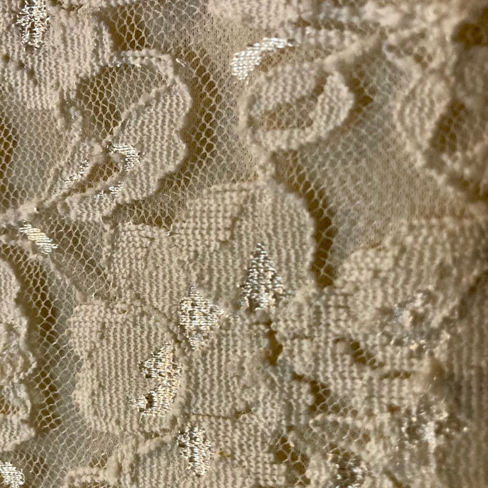 Fever White Lace Short Sleeve Top - Picture 3 of 12